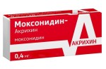 Моксонидин-Акрихин, таблетки покрытые оболочкой пленочной 0.4 мг 90 шт