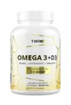 Омега-3 + D3, 1WIN (1ВИН) капсулы 790 мг 60 шт БАД