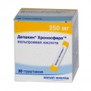 Депакин Хроносфера, гран. пролонг. 250 мг №30