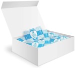 Салфетка спиртовая, Асептика р. 200ммх250мм 60 шт антисептическая стерильная 70% этиловый спирт