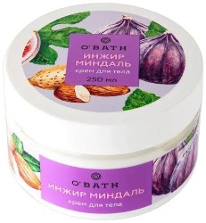 Крем для тела O'Bath инжир и миндаль 250 мл