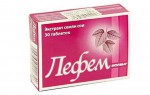 Лефем, таблетки покрытые оболочкой 30 шт