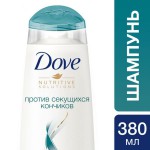 Шампунь, Dove (Дав) 380 мл Терапи Против секущихся кончиков