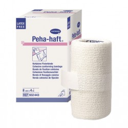 Бинт, Peha-haft (Пеха-хафт) р. 4мх8см арт. 932424 самофиксирующийся белый