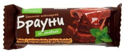Батончик Брауни шоколадный со стевией 50 г