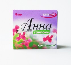 Тампоны Анна люкс супер 8 шт.