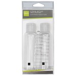 Флаконы дорожные, QVS (КВС) 2 шт арт. 10-1253 для косметических жидкостей